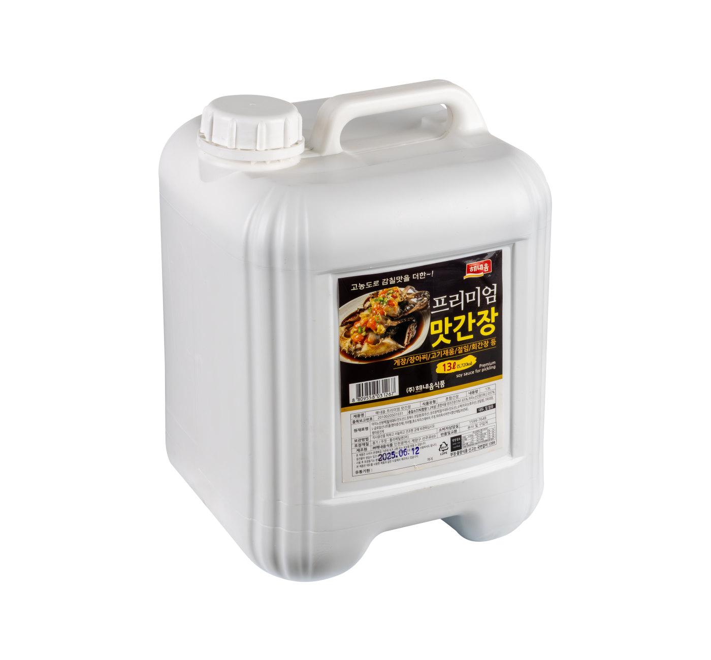 프리미엄 (게)맛간장 13L