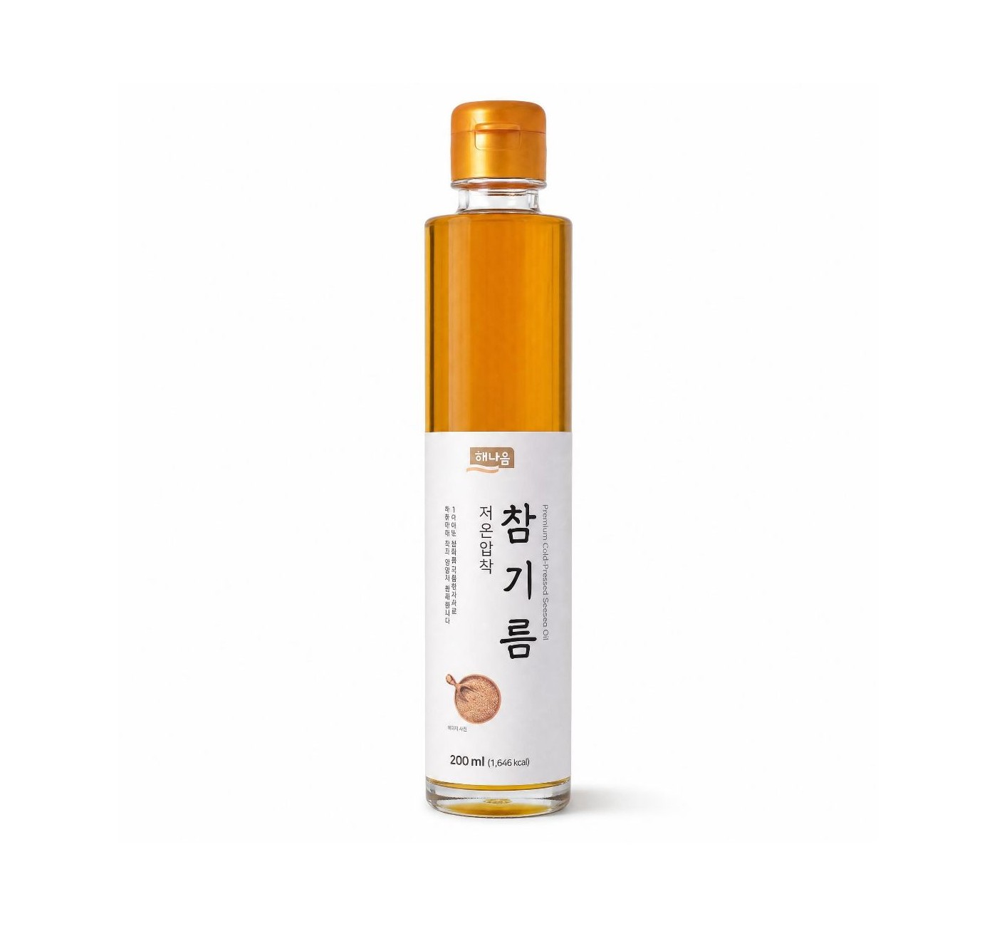 저온압착 참기름 200ml